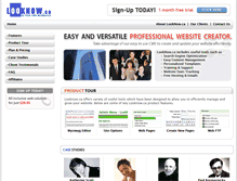 Tablet Screenshot of diywebsitemaker.com